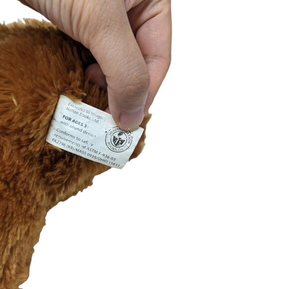 Imagine Nation Brown Storyteller Talking Teddy Bear Plush Stuffed Animal Toy - Picture 4 of 7